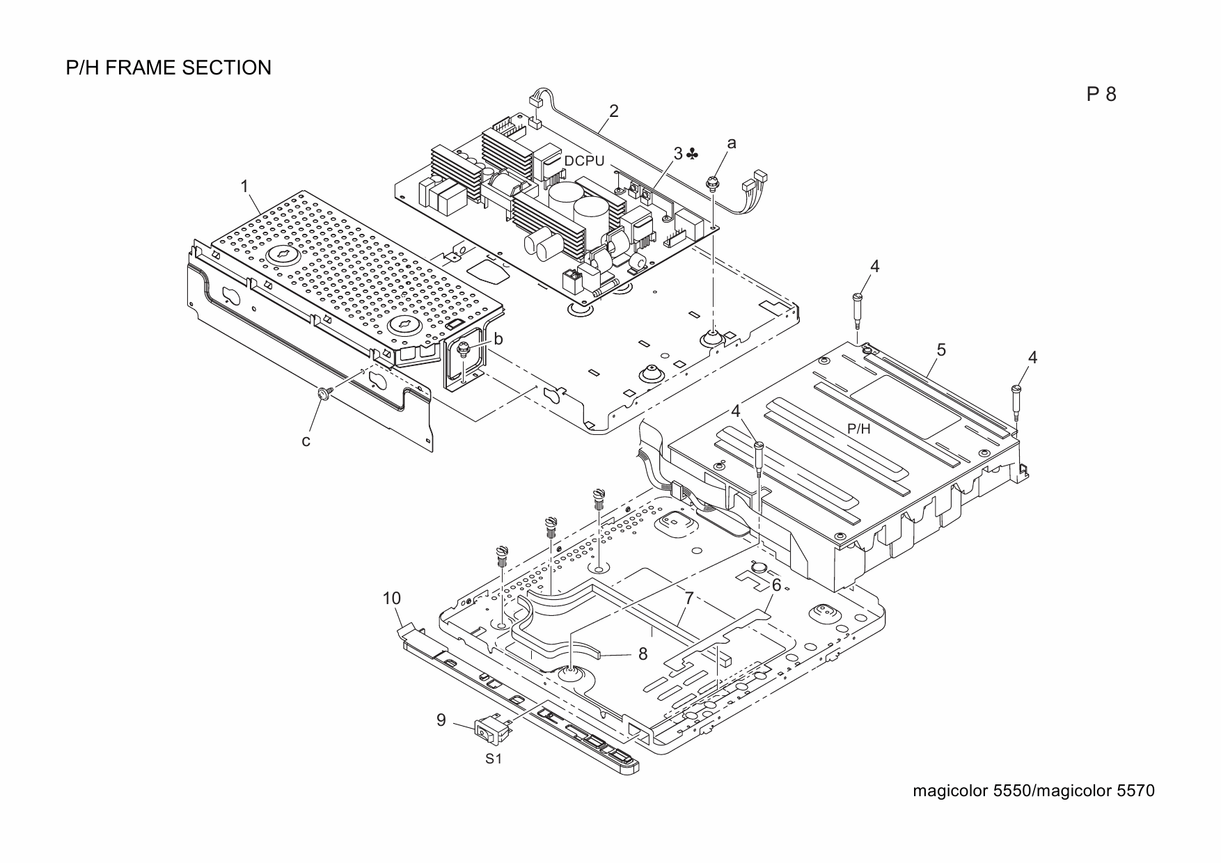 Konica-Minolta magicolor 5550 5570 A011 Parts Manual-4